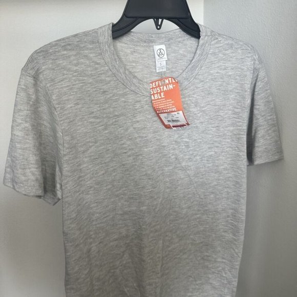 ALTERNATIVE APPAREL INC Mens T shirt small Gray 01170C1 LS GO-TO TEE - Picture 2 of 8
